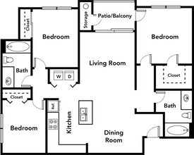 C - The Capitol 3031 floor plan
